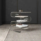 Akrylbord Modern – Transparent Soffbord
