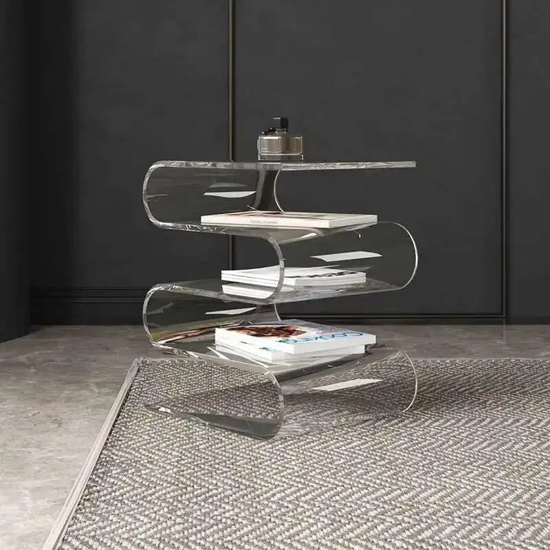 Akrylbord Modern – Transparent Soffbord