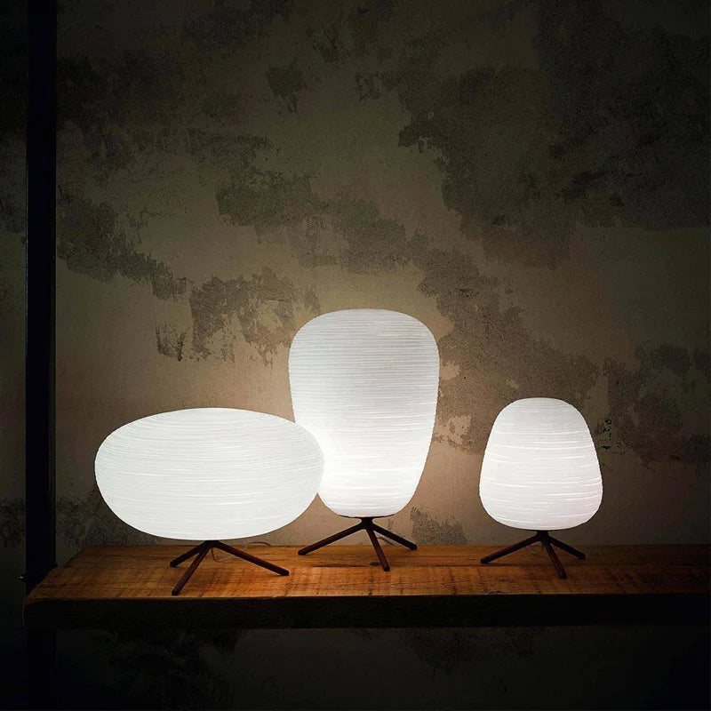 Designer Bordslampa Kokong – Mjölkvitt Glas Sovrum