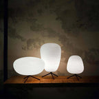 Designer Bordslampa Kokong – Mjölkvitt Glas Sovrum