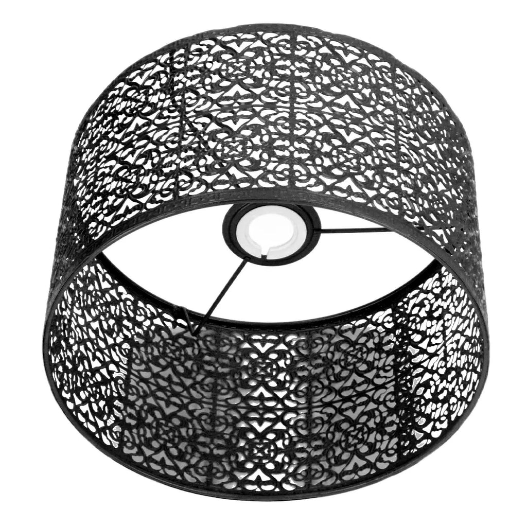 Genombrutet Metallampskärm E27/E14 – Universell Sovrum & Balkong