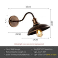 Retro LED Utomhusvägglampa E27 – Villa & Balkong