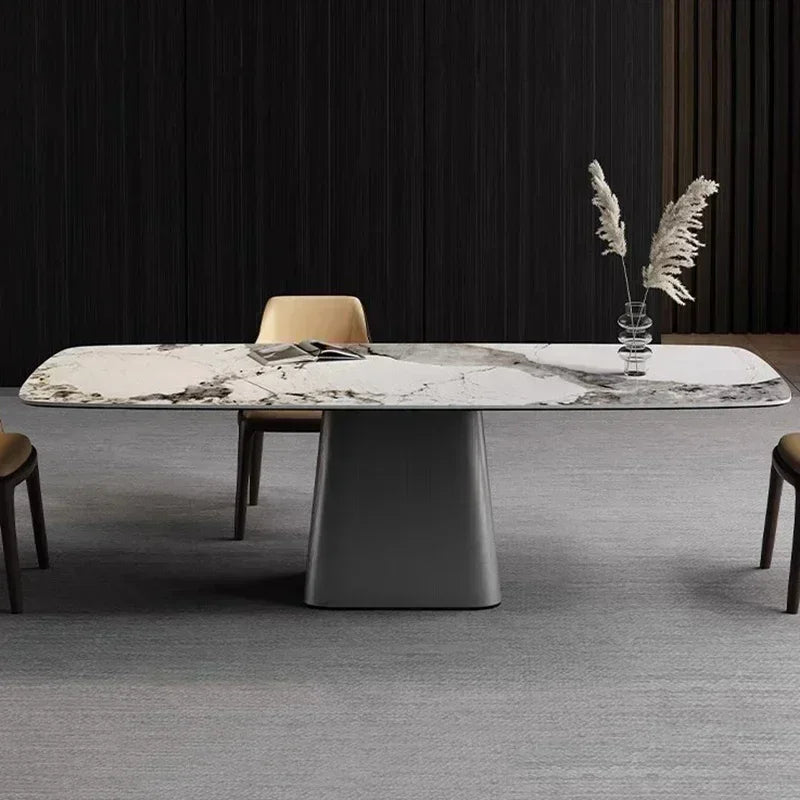 Keramik & Marmor Matbord Utdragbart – Lyxig Designer