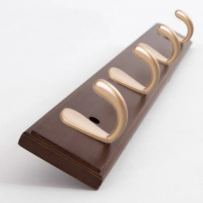 3/4-Pack Trä Väggkrokar – Dörr & Vägghängare Kök, Badrum & Hall