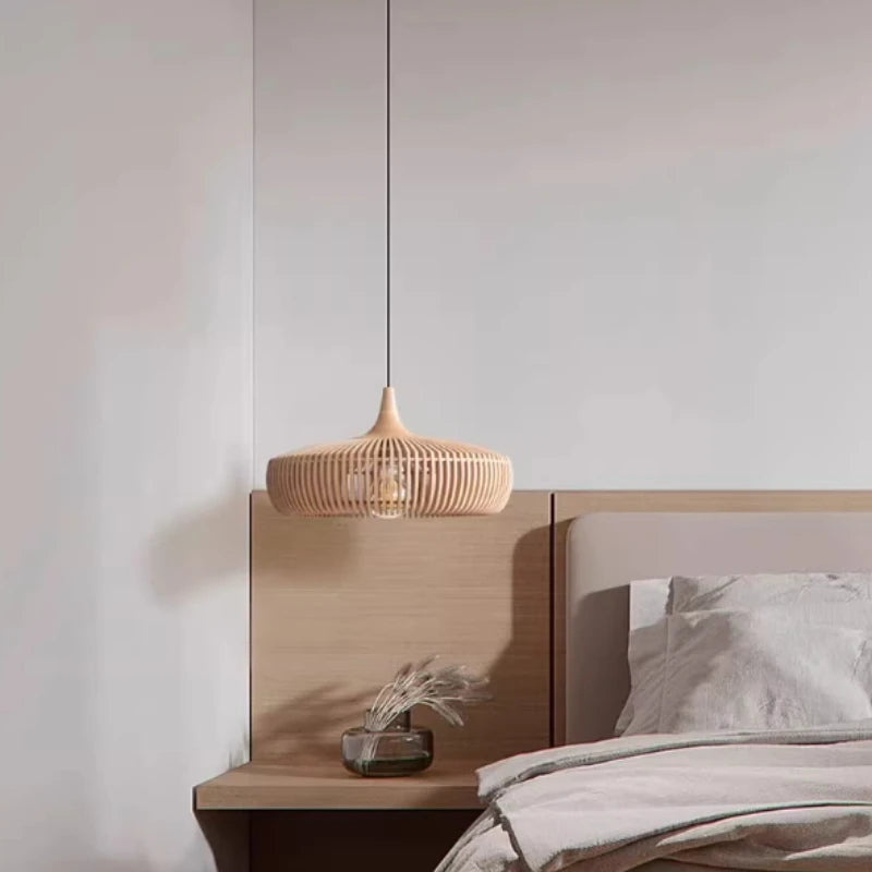 Wabi-Sabi Minimalist Hänglampa LED – Genombruten Vintage Köksö & Sovrum