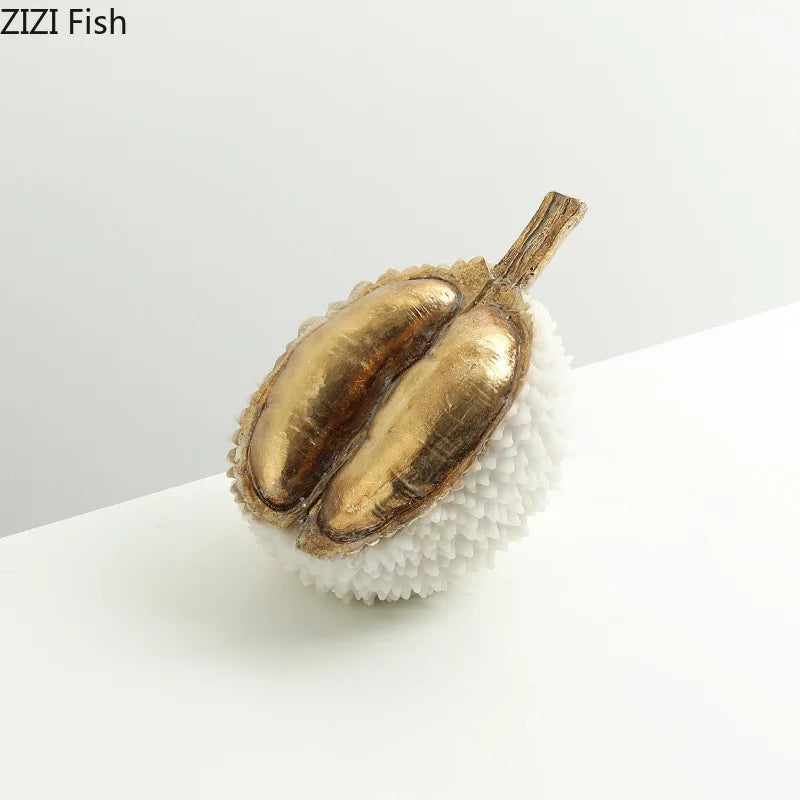 Guldbelagd Dorianskulptur Resin – Kreativ Skrivbordsornament Rumsdekor