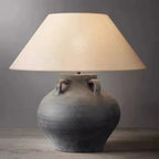 Nordisk Wabi-Sabi Retro Bordslampa – Handgjord Hotell