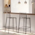 Transparent Akryl Barpall – Skandinavisk Stil