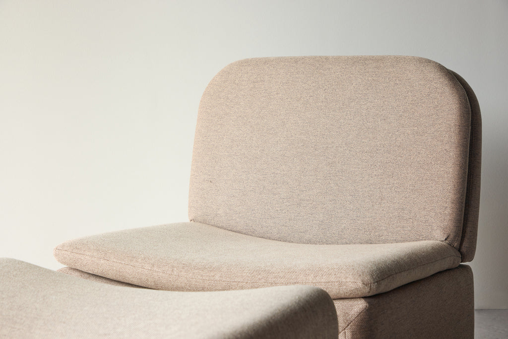 Bonn Fåtöljer Brun + Ottoman 45 x 46 x 70 Brun