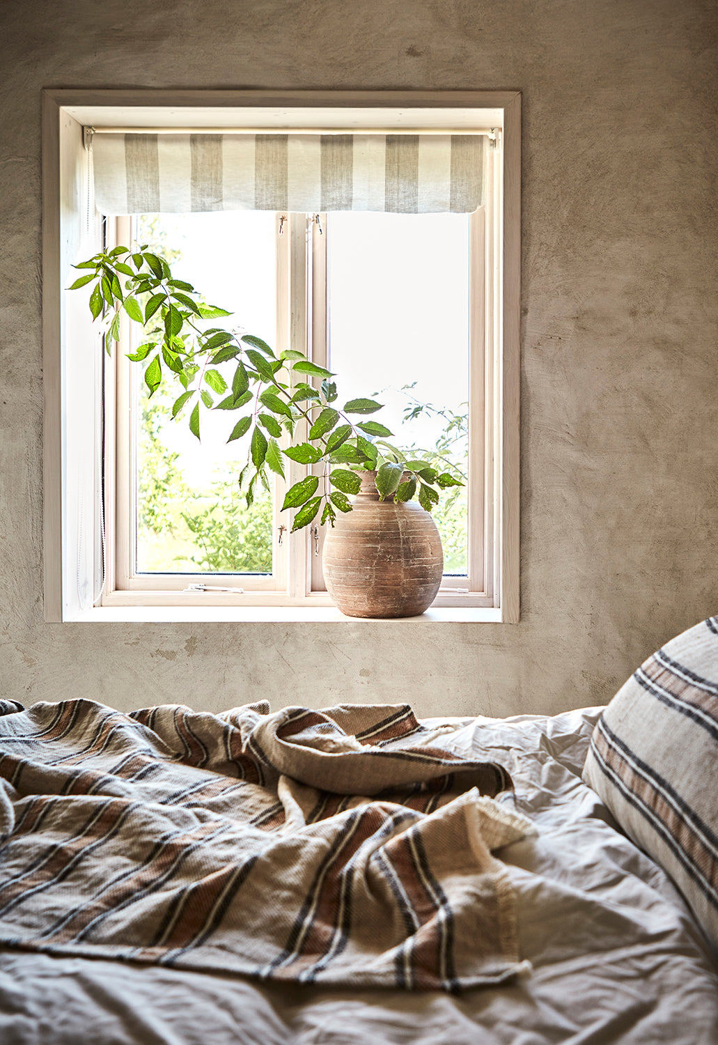 HILDA Filt, Beige/brun/svart