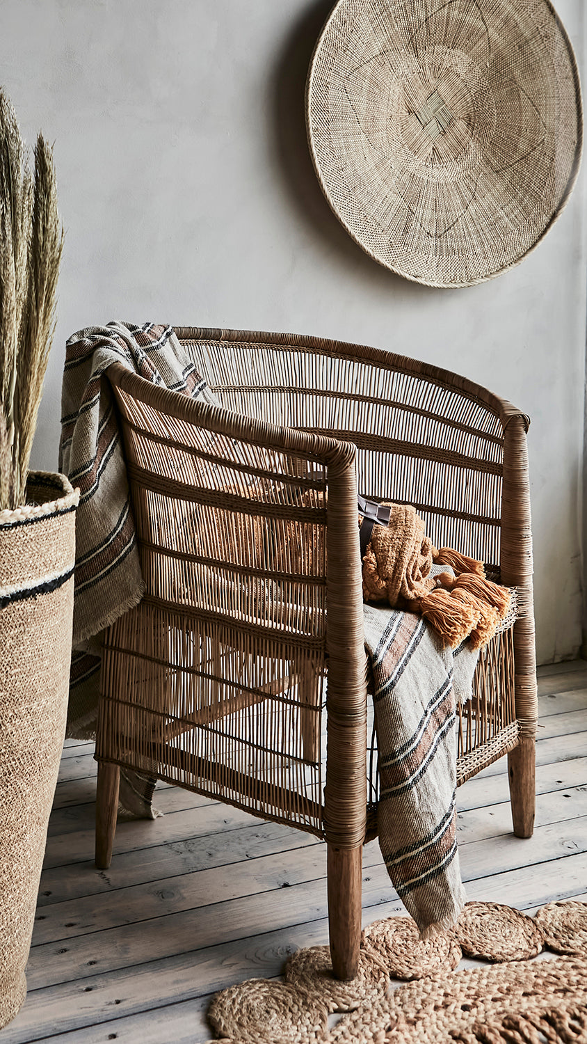 HILDA Filt, Beige/brun/svart