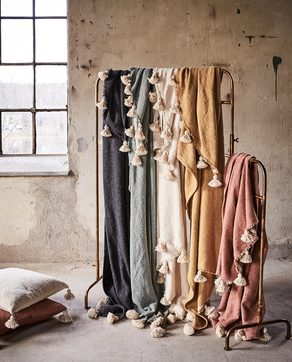 PIPER Klädhängare, Kopparfärgad