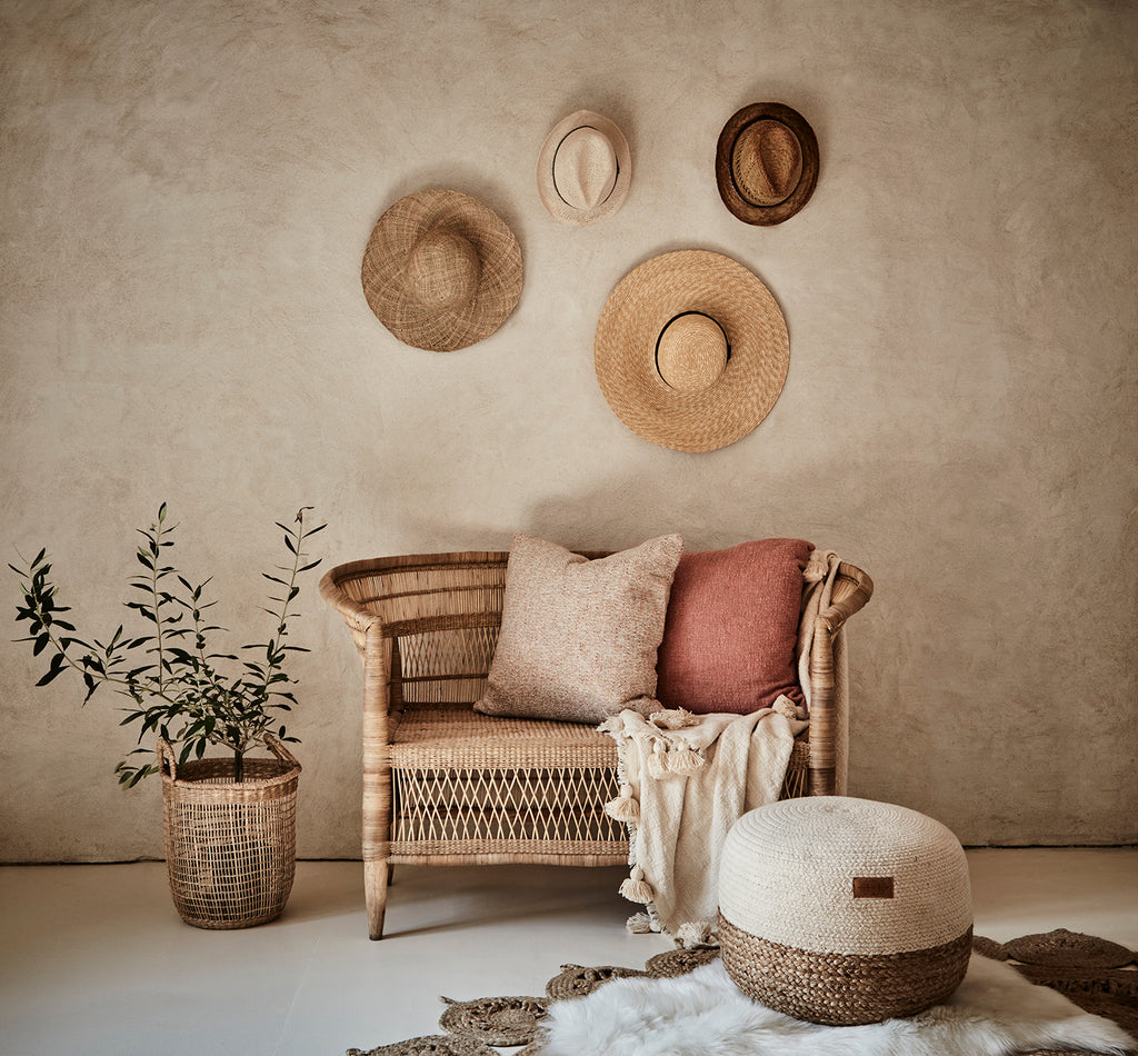 JUNI Sittpuff, Natur/elfenben