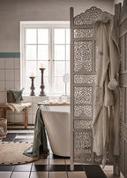 JUNI Matta S, Natur/svart